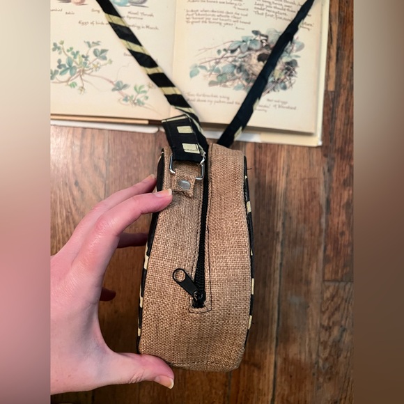 African Boho Round Circular Bag - Picture 3 of 5